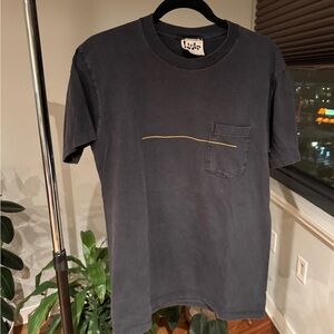 Vintage Black Short Sleeve Tee Classic Comfort